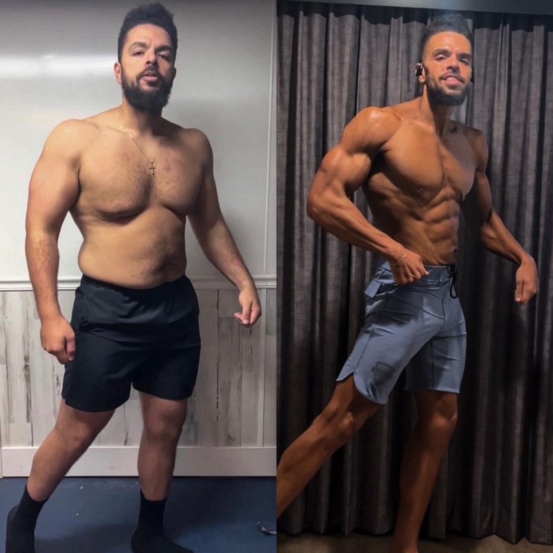 Matt Lugay before and after