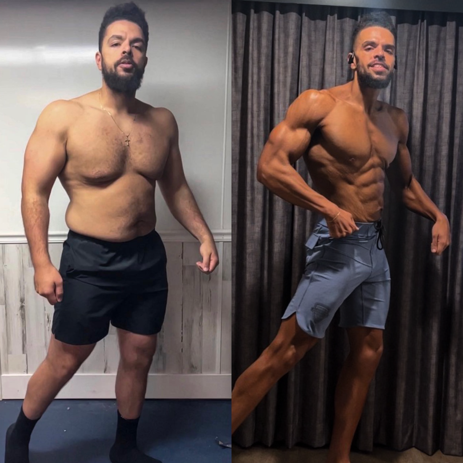 Matt Lugay — before and after